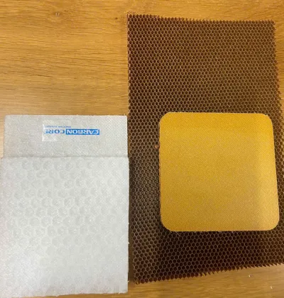 CarbonCore – vật liệu lõi tổ ong (honeycomb core)