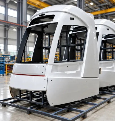 Vỏ Ngoài Tàu Điện Ngầm Bằng Composite