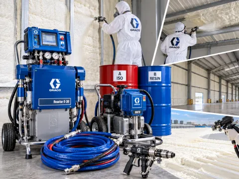 Cung cấp thiết bị máy GRACO – Giải pháp cách âm, cách nhiệt