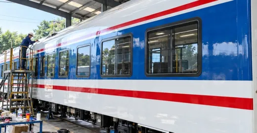 Vỏ ngoài toa tàu composite chống ăn mòn
