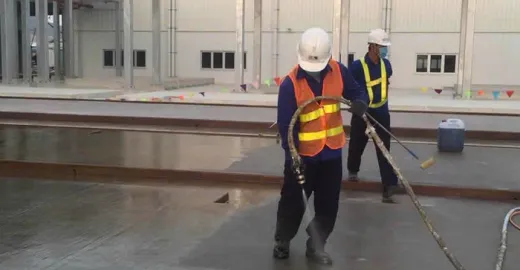 Sàn công nghiệp phủ Vinyl Ester chống ăn mòn