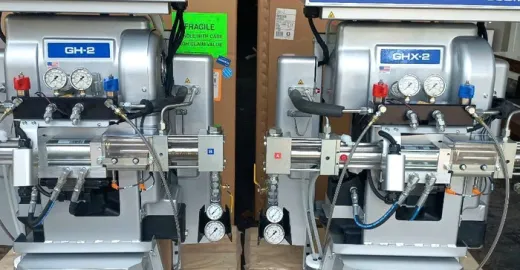 Bộ máy phun cách nhiệt PU Foam công nghiệp