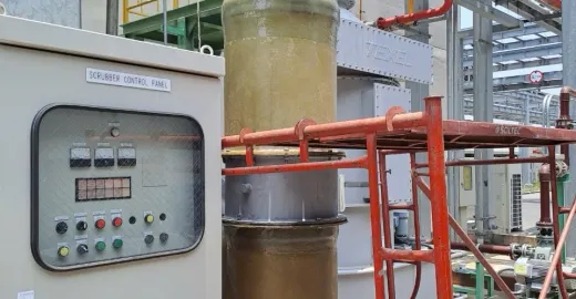 Hệ Thống Scrubber FRP Chống Ăn Mòn